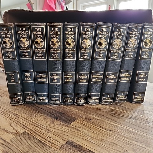 Set the world book organized - world,